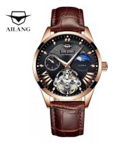 Ailang Tourbillon Sol/diesel Fase Da Lua Automático
