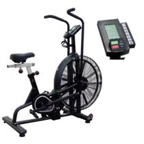 AIR BIKE PROFISSIONAL BICICLETA DE SPINNING DISPLAY AIRBIKE ERGOMETRICA Exercício Funcional ACADEMIA FUNCIONAL