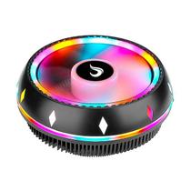 Air Cooler Box para Processador Intel LGA 775 1150 1151 1155 1156 1366 1200 Amd Am2 Am3 Am4 Led Rgb Rise Mode Tdp 65w Rainbow