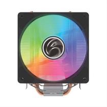 Air Cooler Brazil PC CL-SA02 - TDP 200W - 120mm - 6 Heatpipes - LED RGB - 4 Pinos PWM - Intel e AMD