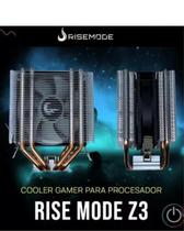 Air Cooler Cpu Processador Rise Mode Z3 Universal Amd Intel - ACZ