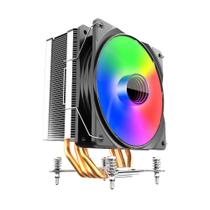 Air cooler gamer p400 coolmoon led rainbow efeito infinito