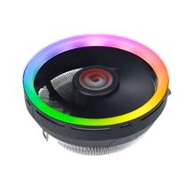 Air Cooler Gamer RGB PCyes Zefiros Rainbow 120mm para processador Intel / AMD - ACZFRRB