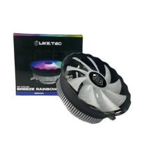 Air Cooler Universal 120mm Led Rainbow Liketec Breeze Intel / amd
