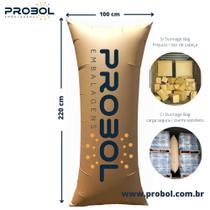 Air Dunnage Bag Inflável para transporte logístico - 100x220 cm - PROBOL EMBALAGENS