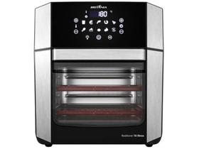 Air Fryer Britânia Redstone BAF16A Preto e Prata com Timer 5,5L