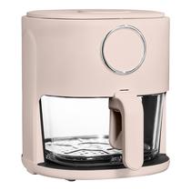 Air Fryer Cook com cesta de vidro rosa empoeirada colorida de 1200 W 4 L Air Fryer Cook com cesta de vidro rosa empoeirada colorida de 1200 W 4 L
