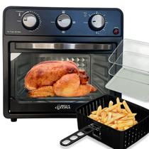 Air fryer e forno 2 em 1 britania 12 litros grande 1700w potente Air fryer e forno 2 em 1 britania 12 litros grande 1700w potente