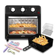 Air fryer e forno 2 em 1 britania 12 litros grande 1700w potente