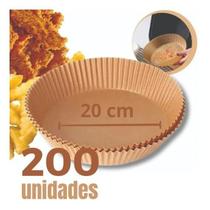 Air Fryer - Forma De Papel Forro Antiaderente 200u. - Grande