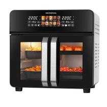 Air Fryer Forno 25L French Door Mondial Preto/inox 2000W AFDO-25L-FD 110V Air Fryer Forno 25L French Door Mondial Preto/inox 2000W AFDO-25L-FD 110V