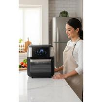 Air Fryer Forno 4 em 1 12L 1800W - Frita, Assa, Desidrata