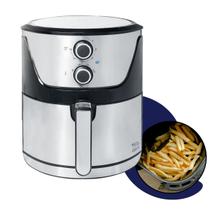 Air Fryer Fritadeira Elétrica 3 em 1 5,2L Wap Timer Panela Oven Cozinha Sem Óleo Gourmet Antiaderente Air Fryer Fritadeira Elétrica 3 em 1 5,2L Wap Timer Panela Oven Cozinha Sem Óleo Gourmet Antiaderente