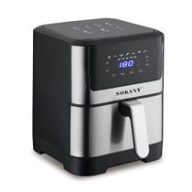 Air Fryer Fritadeira Elétrica Tela LCD Touchscreen 1800W 7 Litros Sokany SK02 Air Fryer Fritadeira Elétrica Tela LCD Touchscreen 1800W 7 Litros Sokany SK02