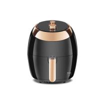 Air Fryer Fritadeira Philco Chrome 5,5 Litros Preta - 220v