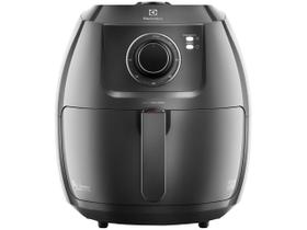 Air fryer Fritadeira Sem Óleo Elétrica Electrolux 6,5L Family Cesto Removível Com Timer 1700W de potência EAF50 Grafite Efficient Por Rita Lobo