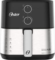 Air Fryer Fritadeira sem Óleo Elétrica Oster OFRT520 Inox Compact 1500 Watts 4,6 Litros 110v