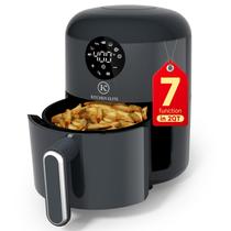 Air Fryer Kitchen Elite Digital 7 em 1 Compact 2L Cinza