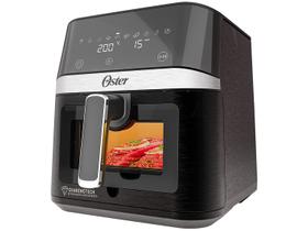 Air Fryer Oster DiamondTech Preto e Prata com Timer 6L