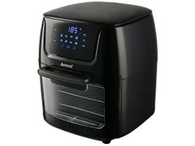 Air Fryer Oven Amvox 12 Litros 110v Potência De 1700w 8 Funções Pré-Programadas Com Prateleiras Removíveis