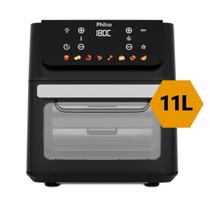 Air Fryer Oven Philco 11L 8 Funções Visor 1800W PAF11B Preto 127V Air Fryer Oven Philco 11L 8 Funções Visor 1800W PAF11B Preto 127V