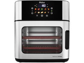 Air Fryer Oven Philco PAF16A 16L 2000W 10 Funções Painel Digital Preto 110V Air Fryer Oven Philco PAF16A 16L 2000W 10 Funções Painel Digital Preto 110V