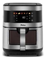 Air Fryer Philco 9L Visor Glass Painel Digital PAF90C