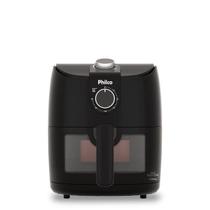 Air Fryer Philco PAF40A 4L 1500W Revestimento Redstone Visor Glass Timer 60min 127V Preta