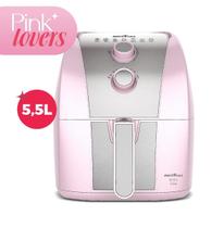 Air Fryer Rosa Britânia 5,5L Cesto Pinkstone 1500W BAFE53 Air Fryer Rosa Britânia 5,5L Cesto Pinkstone 1500W BAFE53