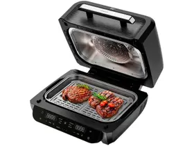 Air Fryer Wap Barbecue Flame 10L Digital Preta e Cinza FW012055