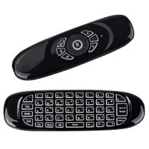 Air Mouse C120 Controle Remoto Sem Fio Recarregável Com Teclado Compacto E Mouse De Movimento Br Air Mouse C120 Controle Remoto Sem Fio Recarregável Com Teclado Compacto E Mouse De Movimento Br