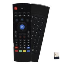 Air mouse wireless controle remoto smart tv pc t2
