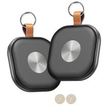 Air Tracker, Key Finder funciona com o Find My App (somente iOS), rastreador Bluetooth para chaves, bagagens, malas, localizador de chaves com som, etiquetas de rastreamento em todo o mundo, bateria substituível com 2 unidades