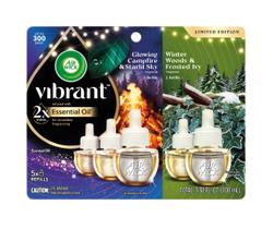 Air Wick Plug In Perfumed Oil Campfire + Winter Woods 5 ct