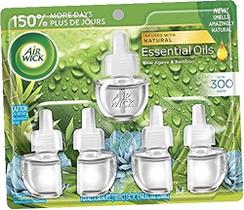 Air Wick Plug in - Refil de Óleo Perfumado Agave Azul e Bambu - 5 Quilates