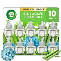 Air Wick Plug in refil de óleo perfumado, agave azul e bambu