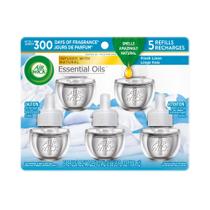 Air Wick Plug in, refil de óleo perfumado, linho fresco, 5 quilates Air Wick Plug in, refil de óleo perfumado, linho fresco, 5 quilates