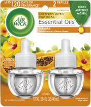 Air Wick Plug in, refil de óleo perfumado, purificador de ar do Havaí de 2 quilates