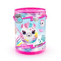 Airbrush Plush Canal Toys personaliza unicórnio com marcadores 6+