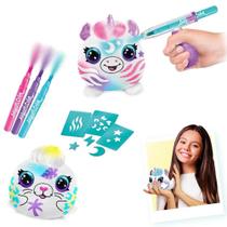 Airbrush Plush Mini Surpresa pack c/ 2 Pelucias FUN F0121-7