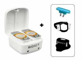 Airmed Ilib Bioset Aparelho de Laserterapia e Ledterapia para Controle de Dor, Cicatrização de Feridas e Escaras, Inflamação