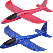 Airplane Toys BootA, pacote com 2 unidades, lançando aviões de espuma para crianças