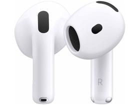AirPods 4 Apple com Cancelamento Ativo de Ruído, Estojo de Recarga USB-C, Branco - MXP93BZ/A