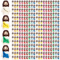 ajabavbd 300 peças de mini figuras de Jesus para brindes religiosos ajabavbd 300 peças de mini figuras de Jesus para brindes religiosos