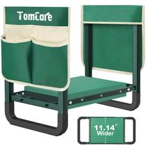 Ajoelhador de Jardim TomCare Dobrável com Bolsos para Ferramentas Ajoelhador de Jardim TomCare Dobrável com Bolsos para Ferramentas