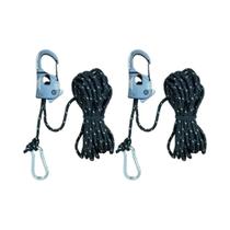 Ajustador De Corda Refletivo Para Barraca De Camping 2 Peças 4m, Corda De Vento Com Catraca Para Ajustador De Corda Refletivo Para Barraca De Camping 2 Peças 4m, Corda De Vento Com Catraca Para
