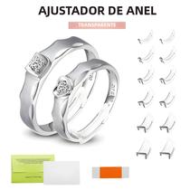Ajustador de Tamanho de Anel (12 Peças) - Fivela Invisível