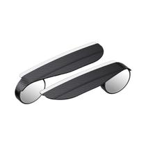 Ajustável 360 graus Espelho Retrovisor Universal Com Protetor De Chuva Para Maior Segurança E