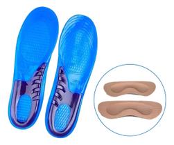 Ajustes De Calcanhar Palmilha De Silicone Gel