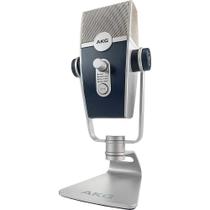 AKG Lyra Microfone Condersador Profissional Multimodo Ultra-HD c/ 4 Cápsulas C44-USB - Cinza